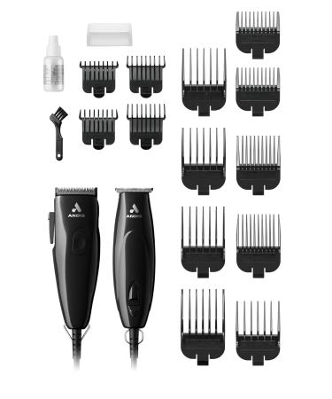 Andis 24810 Professional PivotPro & SpeedMaster Hair Clipper Set | Best Beard Trimmer Combo - Black - Buy Online on GoSupps.com