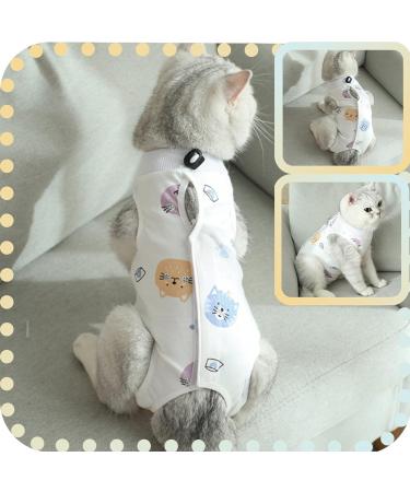 Clrybo Katzenbody After Op Suit - Professional Recovery Clothing for Cats & Dogs | Ideal for Belly Wounds & Skin Diseases | Size S - Buy Online on GoSupps.com