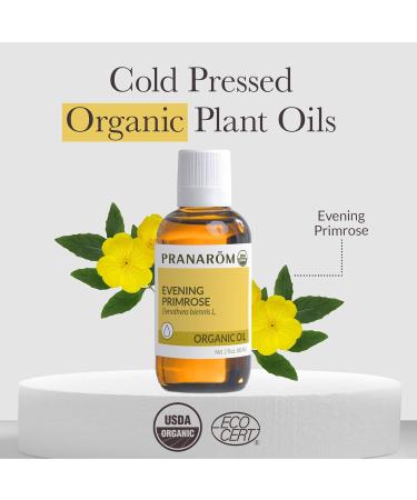 Pranarom - Evening Primrose Virgin Plant Oil - 2oz - Buy Online on GoSupps.com