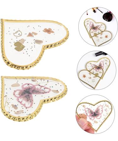 VICASKY 2pi ces Palette de M lange pour Vernis Ongles R sine Plateau de Pr sentation pour Nail Art de Palettes de M lange de Couleurs - Buy Online on GoSupps.com