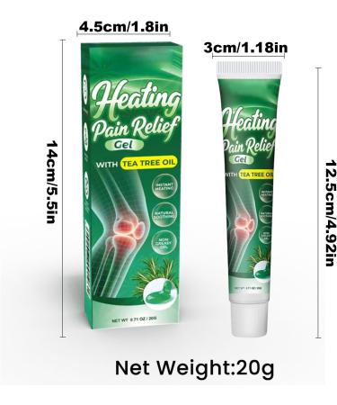 Gel de soulagement des articulations gel de soins personnels non gras gels articulaires pour le corps et le soulagement genou bas du dos mains pieds cheville et corps entier solution de soins - Buy Online on GoSupps.com