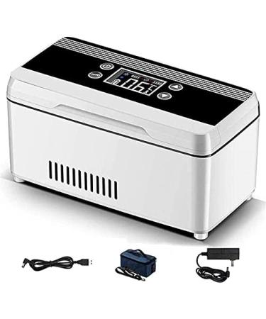 Insulin Cooler Refrigerated Box Portable Insulin Cooler Case 2-8 Drug Reefer Cooler Travel Case Mini Medicine Constant Temperature Refrigerato NoBattery - Buy Online on GoSupps.com