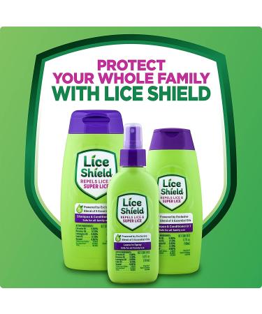 Lice Shield Leave in Spray 5 oz - Pack of 3 | Prevent & Protect Against Lice - Buy Online on GoSupps.com