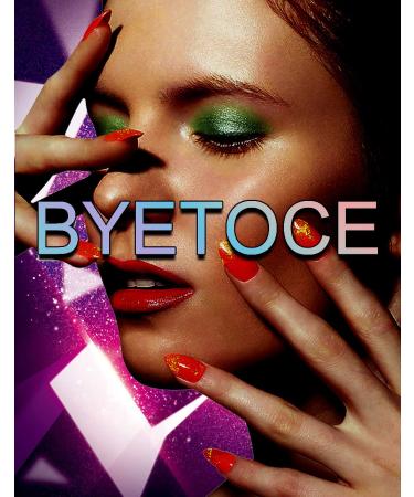 Halloween Ghost Face Press on Nails - 24 Pcs Coffin False Nails for Women and Girls with Nail Glue - DIY Acrylic Halloween Decoration - Buy Online on GoSupps.com