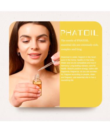 PHATOIL Chamomile Essential Oil 10ML - 100% Pure & Undiluted - Cruelty-Free - Perfect for Diffusers - Home Aromatherapy - 10.00 ml - Buy Online on GoSupps.com