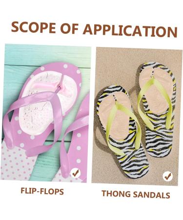 5 Pairs Blue Palm Rest Sandals - Comfort Foot Pads & Cushions for Ball of Foot Relief | Non-Slip Gel Slippers for Ultimate Comfort - Buy Online on GoSupps.com