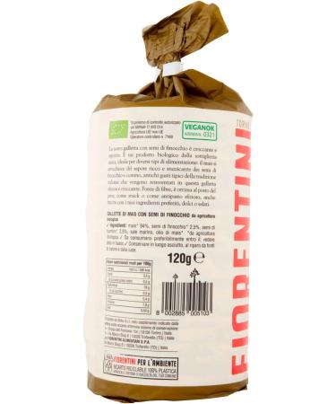  BIO GALLSORGO&AMARANTO Organic Sorghum & Amaranth Crackers 120g - Buy Online on GoSupps.com