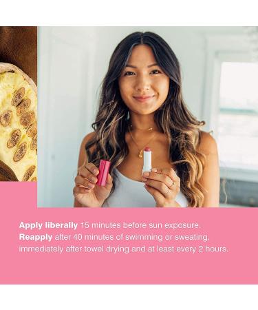 COOLA Organic Tinted Lip Balm - SPF 30 Mineral Sunscreen for Daily Protection | Broad Spectrum Lip Care - Buy Online on GoSupps.com