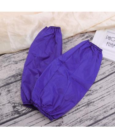 Healifty 5 Pairs Oversleeves Waterproof Kitchen Arm Cover Sleeves Oilproof PVC Forearm Protector for Dishwashing Cooking Gardening (Blue) - Buy Online on GoSupps.com