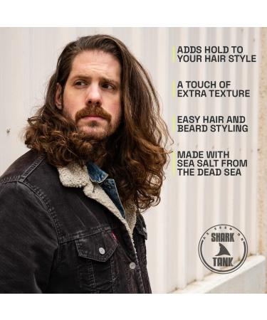 Beardbrand Natural Sea Salt Spray for Men - Texture, Hold & Volume - Sandalwood & Lumber Yard Scent - 3.4 fl oz | AS SEEN ON SHARK TANK - Buy Online on GoSupps.com