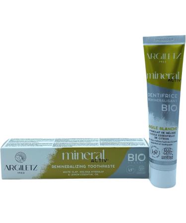 ARGILETZ Toothpaste 75ml ORGANIC with lemon distributed by DSTOCK60 - Buy Online on GoSupps.com