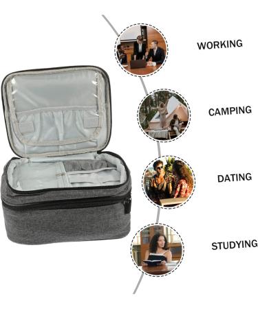 Amosfun Nail Storage Box Nail Polish Bag Portable Nail Polish Holder Nail Organizer Make up Traveling Organizer Bag Travel Make up Organizer Bag Makeup Storage Bag Nail Polish Carrying Bag - Buy Online on GoSupps.com