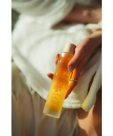  Exotic Oil Organic Golden Jojoba Oil - Ecocert and Cosmos Organic Certified - Cold Pressed - Organic Jojoba Oil - 100% Pure - For Body Face and Hair - Luxury Soft Touch Bottle (50 ml) - Buy Online on GoSupps.com
