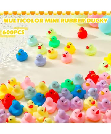 900-Piece Bulk Mini Colorful Duck Bath Toys Set for Baby Shower - Buy Online on GoSupps.com