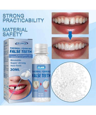 Temporary Tooth Filling Repair Kit for Home Use - Tooth Repair Granules for False Teeth & Broken Tooth - Dental Filling Kit - Buy Online on GoSupps.com