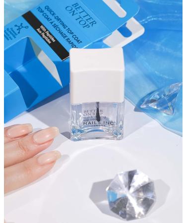Nails.INC Better On Top Quick-Drying Top Coat 14ml - Fast-Drying Nail Polish Top Coat - Buy Online on GoSupps.com