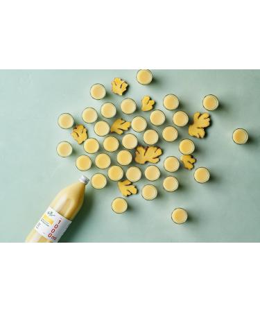 Ms. Ingwer Organic Ginger Juice 250ml - Freshly Pressed Vegan Concentrate from Peru - Supports Digestion - Natural Shot Alternative - Buy Online on GoSupps.com