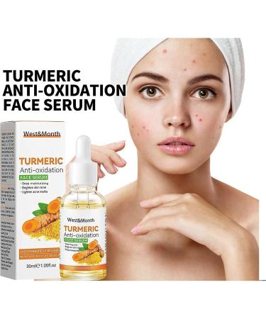 Turmeric Facial Essence Lightens Spots Acne Moisturizes Brightens Moisturizes Skin Essence 30ml - Buy Online on GoSupps.com