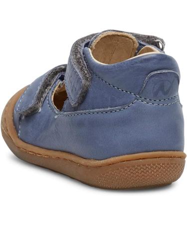 Naturino Puffy-Leather Shoes 2 UK Blue Celeste 0c08 - Premium Children's Footwear - Buy Online on GoSupps.com