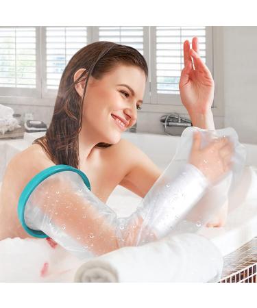 Buy Doact Waterproof Shower Foot Plaster Protection - 11/28cm Leg Protectors for Adults - Buy Online on GoSupps.com