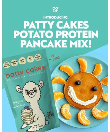 Patty Cakes Protein Pancake Mix Gluten-free Plant-based Easy-to-Use 454 gram pouch - Buy Online on GoSupps.com