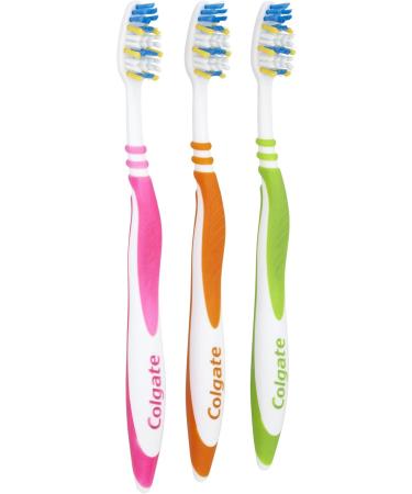 Colgate Zigzag Toothbrush 3 Pack - Buy Online for Fresh Breath | Fast International Shipping - Buy Online on GoSupps.com