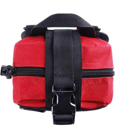 1000D Molle RIP Away Tactical First Aid Pouch - Red | Camping Hiking Travel Bag - Buy Online on GoSupps.com