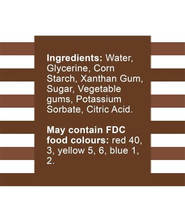McCall's Liquid Gel Food Colour 4.5 oz Chocolate Brown - Made in Canada - Buy Online on GoSupps.com