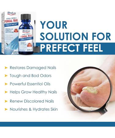Fungal Nail Treatment - Extra Strong Nail Fungus Treatment for Toenail - Toenail Fungus Treatment for Thickening - Anti Fungus Nail Repair and Strengthen Fix Damaged - Buy Online on GoSupps.com