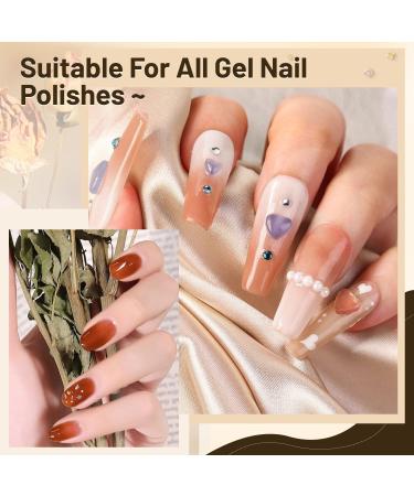 JEWHITENY 10PCS 7ml No Wipe Gel Top Coat Set - Matte & Glossy Finish | Long Lasting UV LED Base & Top Coat for DIY Nail Art at Home - Buy Online on GoSupps.com