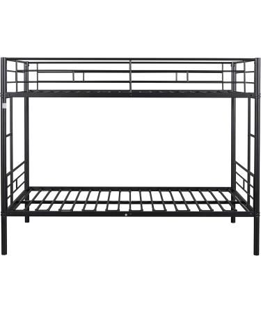 Metal Bunk Bed Full over Full Bunk Bed for Kids Adults Twin-Over-Twin Bunk Bed with Metal Frame and Ladder Bunk Bed Twin Over Twin Bunk Beds Metal Twin Size Bunk Beds Frame No Box Spring Needed(A Full A - Buy Online on GoSupps.com