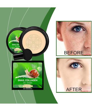  Zunishaone Air CC Cream Cushion - Daily Soft Concealer - Water Resistant CC Light Cream with Air Cushion and Seborrhea Control for Quick Makeup - Buy Online on GoSupps.com
