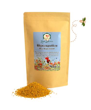 Pollen - 500g of bees pollen rich in vitamins minerals and proteins - natural pollen ideal for smoothies and muesli bees pollen for a strong immune system - Buy Online on GoSupps.com