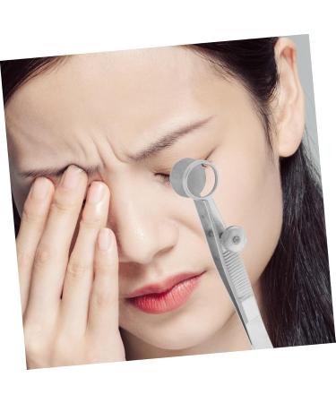 FOYTOKI Meibomian Gland Forceps Tweezer Metal Forcep Meibomian Glands Forcep Stainless Steel Forcep - Buy Online on GoSupps.com