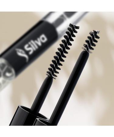  Silva Silva Hormone-Free 100% Natural Eyelash and Eyebrow Serum - Eyelash and Eyebrow Growth Serum - Eyebrow Serum - Long Lash - Eyelash Lifting with Vegan Ingredients - 10 ml - Buy Online on GoSupps.com