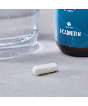 Edubily Nutrition Acetyl L-Carnitine Capsules - 250 mg Vegan Formula 60 Capsules - Pure Acetyl Carnitine Rice Filler - International Shipping Available - Buy Online on GoSupps.com