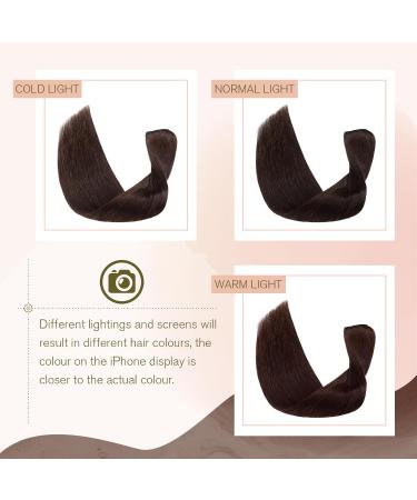 Brown Clip in Hair Extensions Real Human Hair 22 Inch 75g Hair Extensions Clip in 8 Pieces Clip in Hair Extensions - Buy Online on GoSupps.com