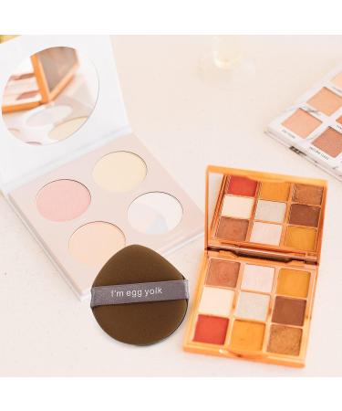 FRCOLOR 12pcs Makeup Puff Set - Versatile Powder Application Sponges for Foundation & Travel | Hydrophilic Polyurethane Pads for Wet & Dry Use - Buy Online on GoSupps.com