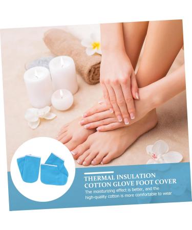 WOFASHPURET 1 Set Work Gloves Hand Warmers Gloves Paraffin Wax Covers Parrafin Wax Mitts and Booties Paraffin Wax Booties Wax Bath Foot Hand Cover Paraffin Wax Foot Cover Wax Socks - Buy Online on GoSupps.com