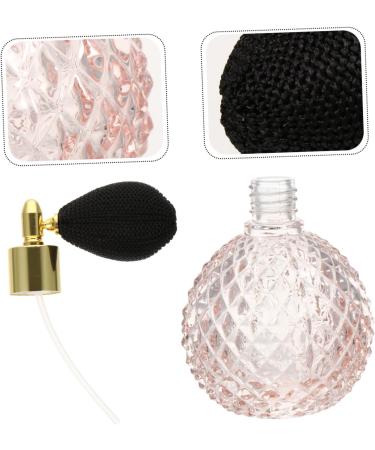 MAGICLULU 3 Sets Perfume Bottle Valentines Day Perfume Mister Vintage Small Perfume Style Pump Cologne Clear Mini Perfumes Makeup Oil Put Scent Old Pink Glass Travel Bulb Crystal - Buy Online on GoSupps.com