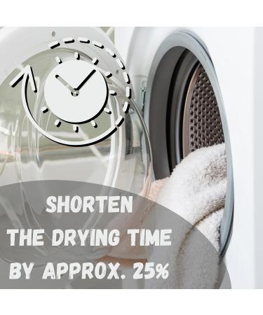 Smart Wash Dryer Balls - 100% Wool Tumble Dryer Balls (6 Pieces) | Hypoallergenic New Zealand Sheep Wool for Faster Drying - Buy Online on GoSupps.com