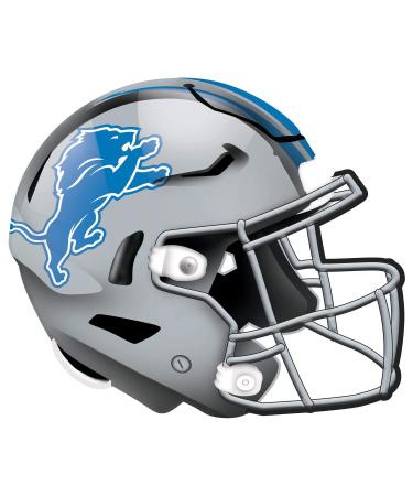 NFL Detroit Lions Unisex Detroit Lions Authentic Helmet, Team Color, 12 inch, Wall Hanging