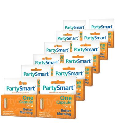 Himalaya PartySmart Provides Axtioxidants for a Fun Night Out and a Better Tomorrow 250 mg 12 Capsules