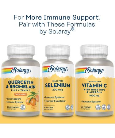 Solaray OptiZinc 30 mg - 60 VegCaps | Premium Zinc Supplement for Immune Support - Buy Online on GoSupps.com