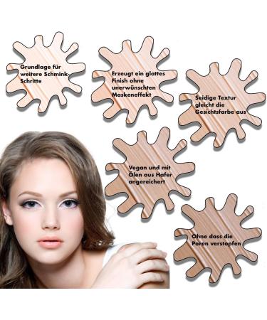  VOLLARE COSMETICS Vollare Cosmetics Long Lasting Liquid Foundation 24H Adhesion Vegan Natural Cosmetics with Pump (04 Warm Mocca) - Buy Online on GoSupps.com