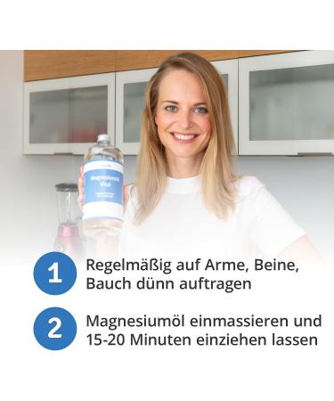 Casida - Huile de Magn sium 1000ml/1 litre + Vaporisateur - partir du min ral Zechstein pur - la qualit des pharmacies - Buy Online on GoSupps.com