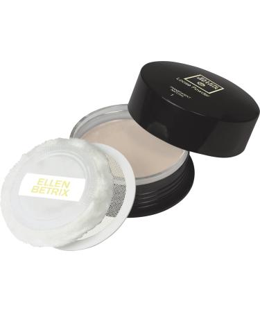 Ellen Betrix Loose Powder Transparent Natural 1 Transparent Fixing Powder for a Matt Finish with a practical powder -quaste and clever dosier 15 g (1 -pack) transparent natural 15 g (1 Pack)