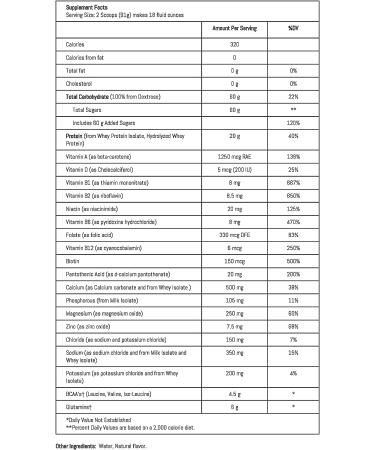 First Endurance Ultragen Recovery Drink Mix  Tropical Punch (15 Servings)  Clinically Effective Formulation with Advanced Proteins  Fast-Acting Carbohydrates  Glutamine  BCAAs  Antioxidants  Vitamins  Minerals  and Electrolytes - Buy Online on GoSupps.com