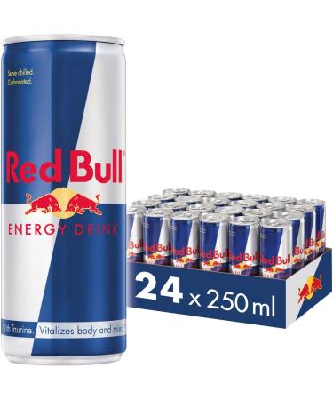 Red Bull Energy Drink 250 ml x 24 (Pack of 6 x 4) & Energy Drink 473 ml x12 - Buy Online on GoSupps.com