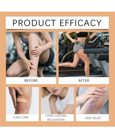 Natural nerve cream & joint balm soothing joint cream for hands feet and body analgesic and soothing massage suitable for all skin types 50 g 2 pieces - Buy Online on GoSupps.com